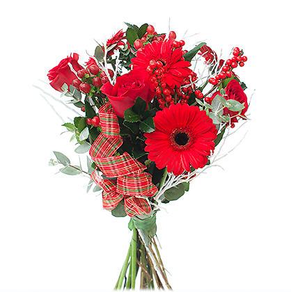 Red Winter Bouquet