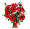 Grand Red Gerberas