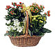 Košík črepníkových kvetov