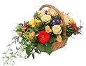 Romantic Basket of Flowers