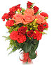 Romantická kytica ruží