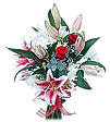 Bouquet with Stargazer Lilies